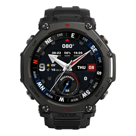 Amazfit T-Rex 3 Pro 48mm čierna / Chytré hodinky / 1.5" AMOLED / 10 ATM / BT 5.2 / NFC / GPS