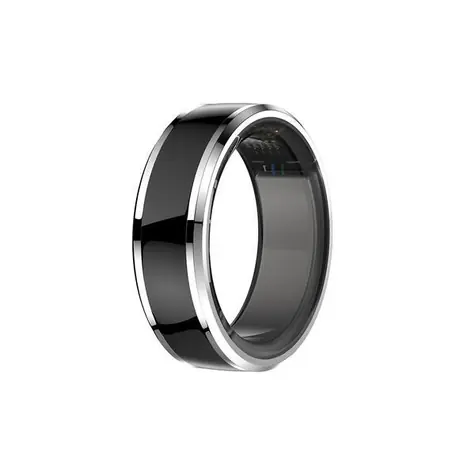 Rozbalené - CUBE1 SMART Ring veľ. 10 (20.8mm) čierna / Chytrý prsteň / Bluetooth 5.1 / 5ATM / rozbalené