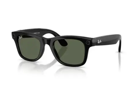 Meta Ray-Ban Gen2 Wayfarer Black G15 Green (Large)