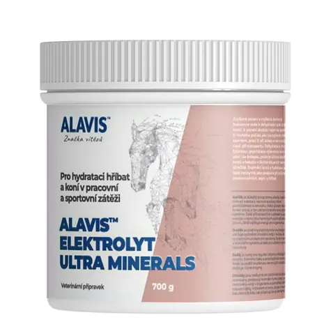 ALAVIS Elektrolyt Ultra Minerals 700g / na predchádzanie dehydratácie po športovej a pracovnej záťaži