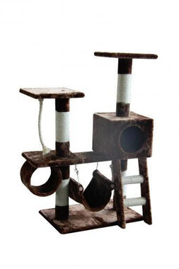 animALL Odpočívadlo Gala hnedé 60x40x111 cm