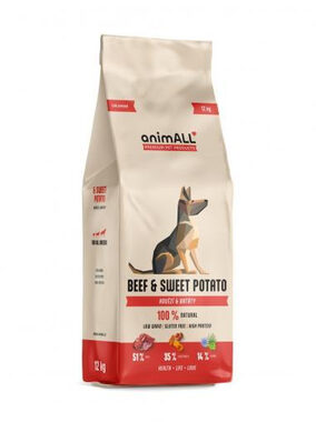 animALL Beef & Sweet Potato 12 kg / psie granule
