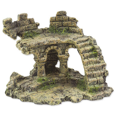Aqua Excellent Dekorácie Zrúcanina hradu 13 x 9.7 x 9.5cm