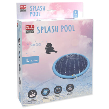 Dog Fantasy Brouzdaliště s vodnými tryskami 170 cm