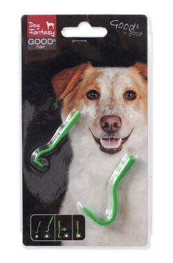 Dog Fantasy Háčik na kliešte plastový 2 veľkosti