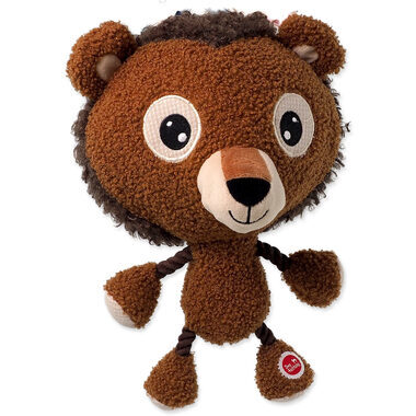 Dog Fantasy Hračka - Big head lev plyšový pískací 30cm