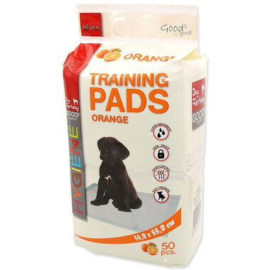 Dog Fantasy Podložka Orange 55.8x55.8cm 50ks