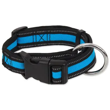 Dog Fantasy Obojok Neoprene L modrá 3.2x39-60cm