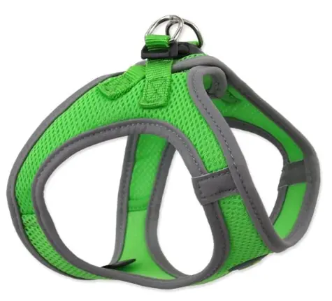 Dog Fantasy Postroj Puppy XL limetka 53-58cm