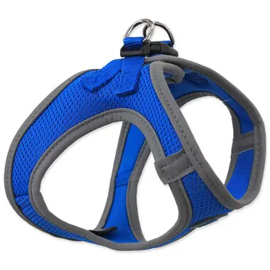 Dog Fantasy Postroj Puppy M modrá 41-46cm