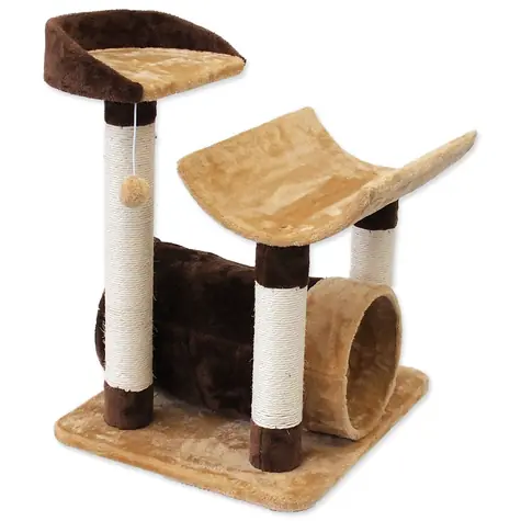 Magic Cat Odpočívadlo Fiona hnedá 58x49x72cm