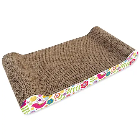 Magic Litter Škrabadlo Sofa 4 kartónové 44x22x6, 6cm