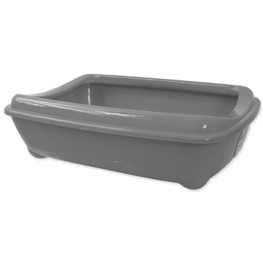 Magic Cat Toaleta Economy s okrajom šedá 42x31x13cm