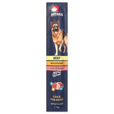 Ontario Stick for dogs hovädzia tyčinka 15g