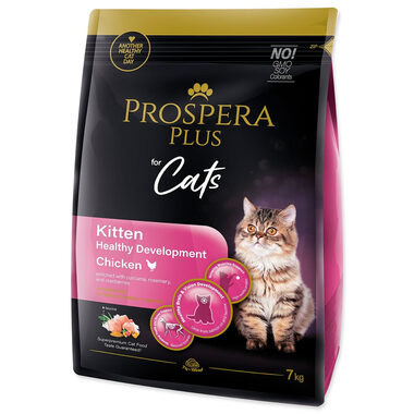 Prospera PLUS Kitten Chicken Healthy Development 7kg / Granule pre dospelé mačky