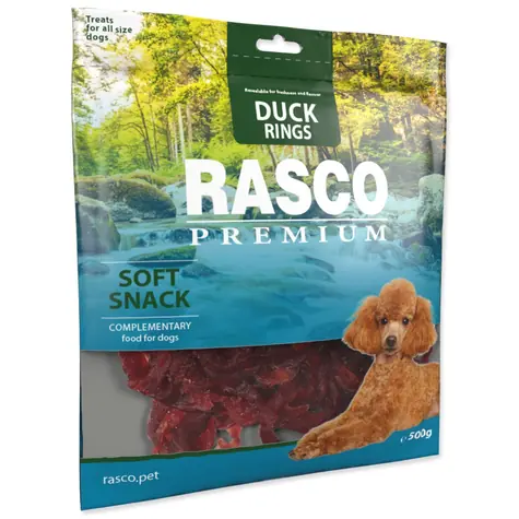 Rasco Premium krúžky kačacie 500g