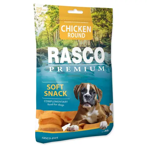 Rasco Premium kolieska z kuracieho mäsa 80g