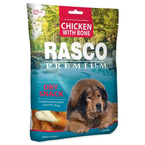 Rasco Premium kosti obalené kuracím mäsom 230g
