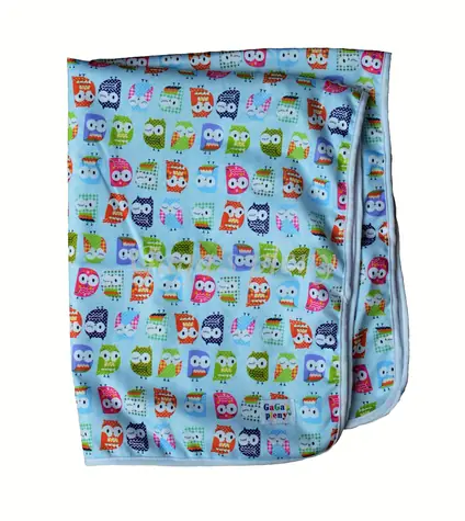 GaGa's Detská deka Sovy modré