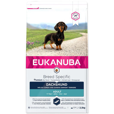 Eukanuba Jazvečík 2.5kg / granule pre psov / pre Jazvečík 