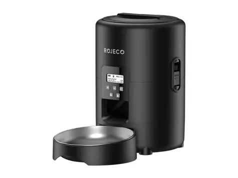 Rojeco Automatický dávkovač krmiva Rojeco 2 l čierna