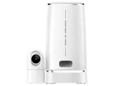 Rojeco RWSQ-10 4L šikovný dávkovač potravín s kamerou