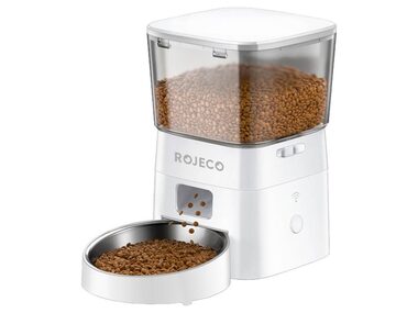 Rojeco Automatický dávkovač krmiva 2L WiFi (biely)