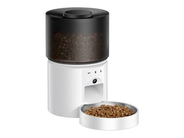 Rojeco Chytrý dávkovač potravín RWSQA60O-3L s kamerou (biely)