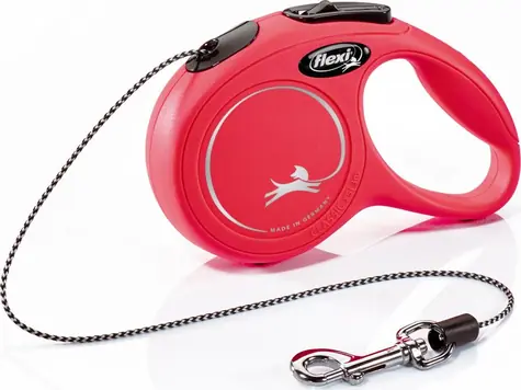 Flexi Classic XS lanko 3M červené / Vodítko 