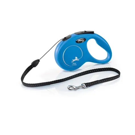 Flexi Classic S lanko 5m modré / Vodítko 