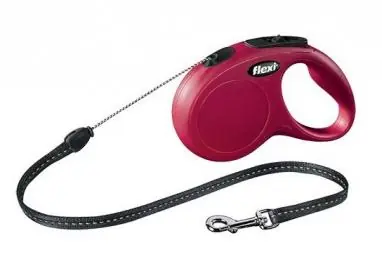 Flexi Classic S lanko 8m červené / Vodítko 