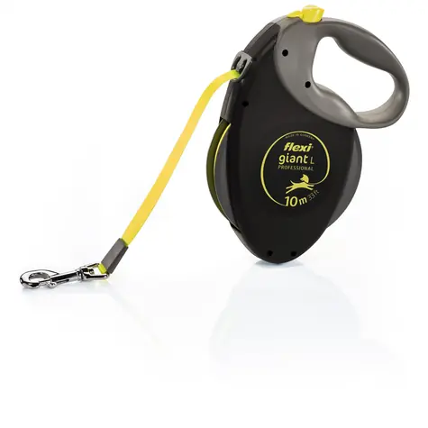 Flexi Giant L Professional opasok 10m čierno-žlté / Vodítko 