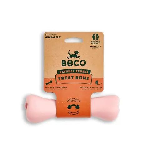Beco Treat BONE Hračka pre psov ružová 17,5cm