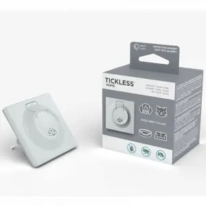 TICKLESS® Home Ultrazvukový odpudzovač kliešťov, bĺch a roztočov pre domácnosť sivý