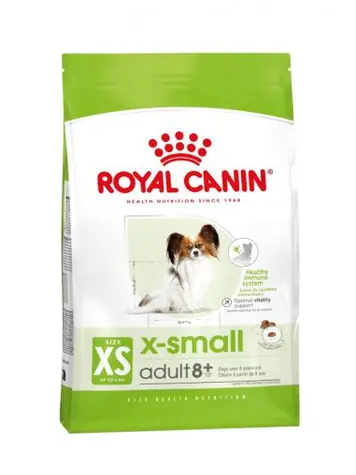 Royal Canin XSMALL Adult 8+500 g / Granule pre psov