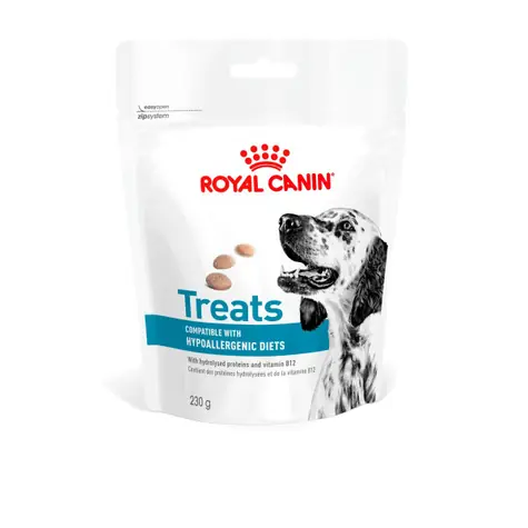 Royal Canin Hypoallergenic Dog Treats 230 g / Maškrty pre psov / od 6 mesiacov