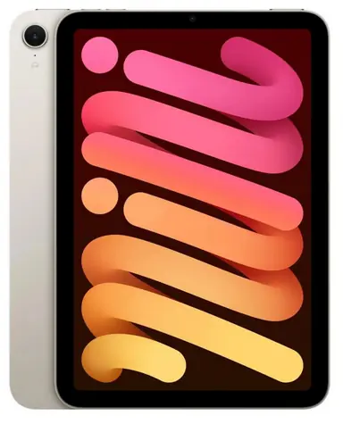 Apple iPad mini 8.3" 7. gen. (2024) Wi-Fi + Cellular 128GB biela / 2266x1488 / WiFi / 12MP+12MP / iPadOS 18