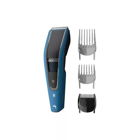 Philips 5000 series HC5612-15 čierno-modrá / zastrihávač vlasov / 3 nástavce