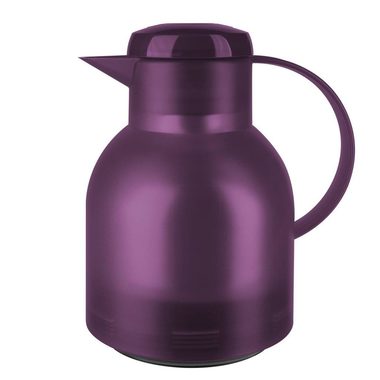 Emsa Samba Vacuum 1l fialová / Vákuová kanvica (termoska) / Quick Press