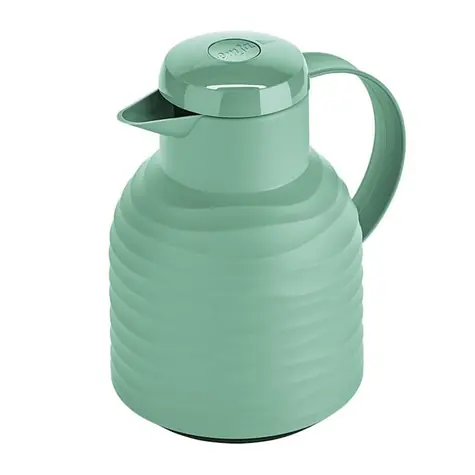 Emsa Samba Vacuum 1l zelená / Vákuová kanvica (termoska) / Quick Press