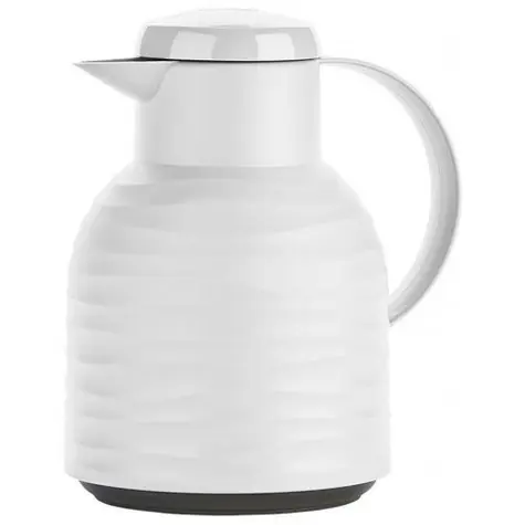 Emsa Samba Vacuum 1l biela / Vákuová kanvica (termoska) / Quick Press