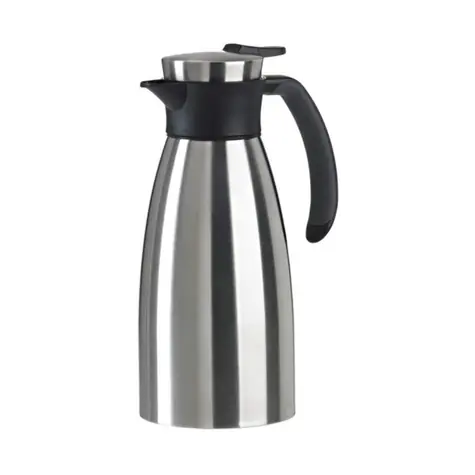 Emsa SOFT GRIP Vacuum 1 l čierna / Vákuová kanvica (termoska) / nerezová oceľ