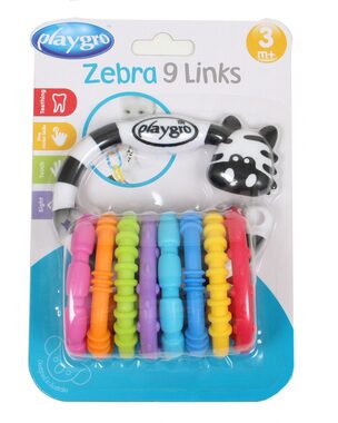 Playgro - ZEBRA s krúžkami nová / od 3 mesiacov
