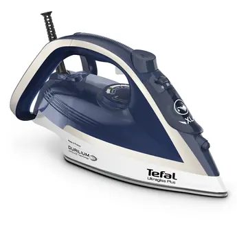 Tefal Ultragliss Plus FV6812E0 modrá / Naparovacia žehlička / 2800W / 270 ml / parný ráz 260g-min