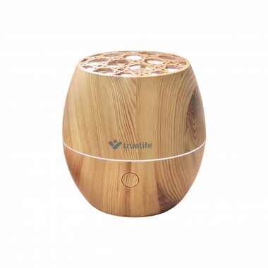 TrueLife AIR Diffuser D3 Light hnedá / Aróma difuzér a zvlhčovač vzduchu / 120 ml / 7 LED podsvietenie / až 5h