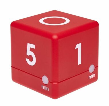 TFA 38.2039.05 - CUBE Digitálny časovač - červená