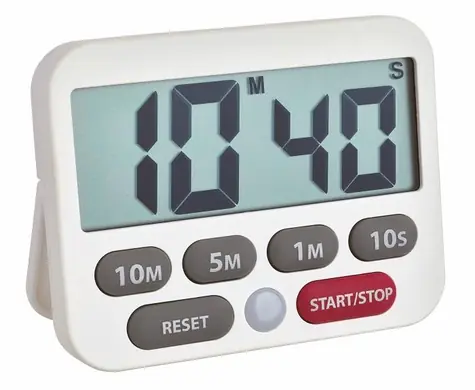 TFA 38.2038.02 Digitálny časovač a stopky - biela