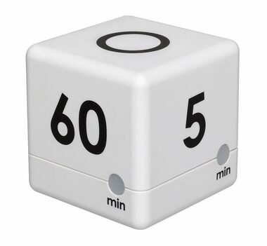 TFA 38.2032.02 - CUBE Digitálny časovač - biela