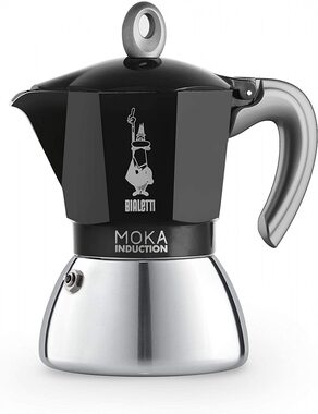 Bialetti Moka Induction kanvička na 4 šálky čierna 150 ml / dopredaj