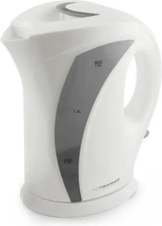 Esperanza EKK018E IGUAZU rýchlovarná kanvica bielo-šedá / 2200 W / 1.7 L / plast